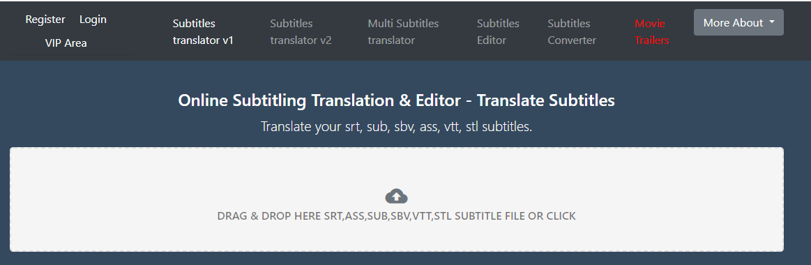 Subtitle Translator