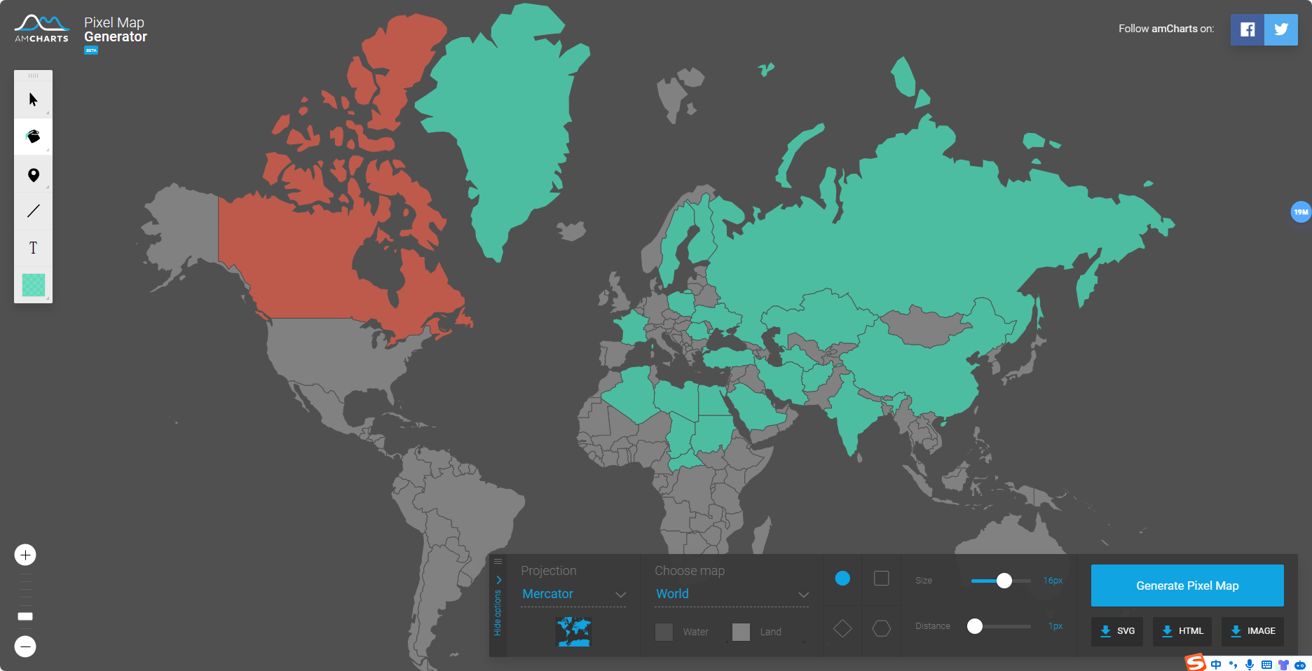 Pixel Map Generator