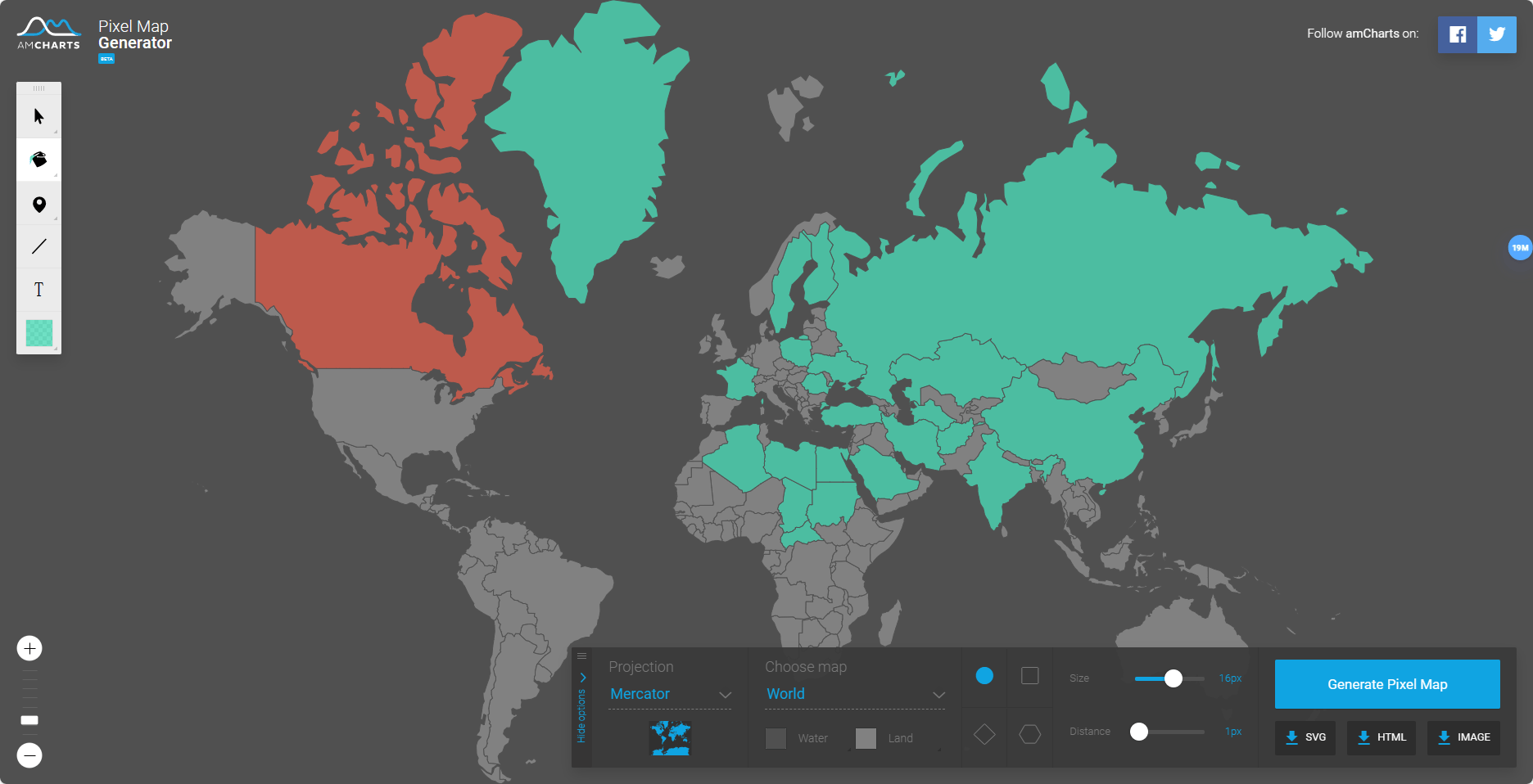 Pixel Map Generator