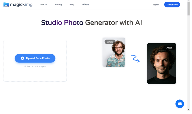 Studio Photo Generator